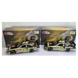 (2) JAMIE MCMURRAY ELITE 1:24 DIECAST CARS