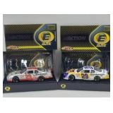 (2) KEVIN HARVICK TAZ & AOL 1:24 DIECAST CARS