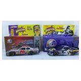 (2) MONSTER 1:24 ACTION  DIECAST CARS