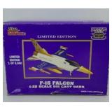 BRICKYARD 400 F16 FALCON DIECAST BANK 1:30