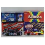 (2) ERNIE IRVAN CANDY 1:24 DIECAST CARS