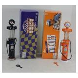 (2)  DALE EARNHARDT DIECAST GAS PUMP BANKS 1:16