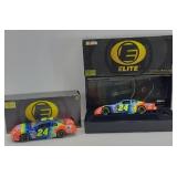 (2) 1997 & 1998 JEFF GORDON RAINBOW BY ELITE 1:24