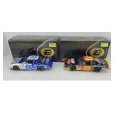 (2) JERRY NADEAU  1:24 DIECAST CARS