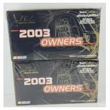 (2) JACK ROUSH OWNER TEAM CALIBER 1:24 CAR (SEAL)