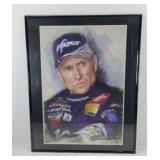 MARK MARTIN LITHOGRAPH PRINT ARTIST SIGNED