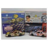 (2) DALE EARNHARDT 1:24 ACTION  DIECAST CARS