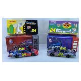 (2) JEFF GORDON LOONEY TOONS 1:24 DIECAST CARS