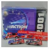 2001 BILL ELLIOTT & CASEY ATWOOD 1:24 DIECAST SET