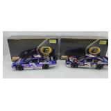 (2) DALE EARNHARDT  JR 1:24 ELITE SUPERMAN &