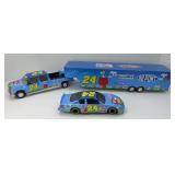 JEFF GORDON PEANUTS SET TRUCK, TRAILER CAR, 1:24