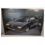 LAMBORGHINI COUNTACH CAR PRINT