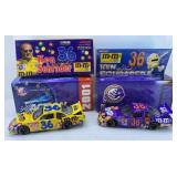 (2) KEN SCHRADER M&M 1:24 DIECAST CARS