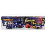 (2) JEFF GORDON 1:24 DIECAST CARS ACTION