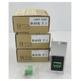 (3) TOA BALANCED LINE INPUT MODULE B-01S T NEW