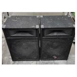 (2) NADY TS115 PRO POWER SPEAKERS