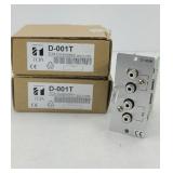 (2) TOA DUAL MIC INPUT MODULE D-001T NEW
