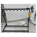 (2) GUITAR STANDS