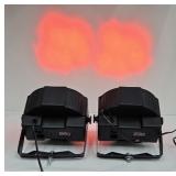 (2) UKING MULTICOLORED SPOTLIGHTS