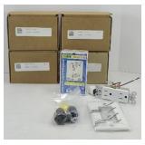 (4) WEATHERPROOF BOXES WITH OUTLET NEW