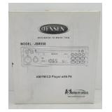 JENSEN AM/FM CD PLAYER, MODEL JBR550, NEW