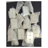 (10) AUDIO PLATES STAINLESS