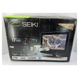 SEIKI 13 INCH LED TV, NEW W/ REMOTE MODEL SE131FS
