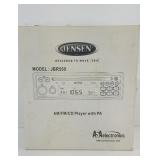 JENSEN AM/FM CD PLAYER, MODEL JBR550, NEW