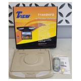TVIEW FLIP DOWN 14.1" SCREEN WITH DVD PLAYER NEW