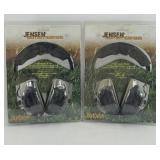 (2) JENSEN OVER EAR HEADPHONES JXHDHPI