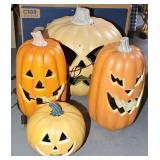 (4) JACK O LANTERNS
