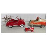 (2) PEDAL CARS & MINI PEDAL CAR