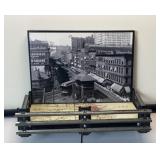 CHICAGO KEY HOLDER / WALL SHELF