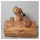 BRUSH MCCOY SQUIRREL COOKIE JAR