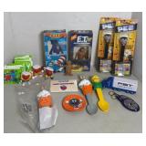 PEZ DISPENSER, ET, BUGS BUNNY TOYS
