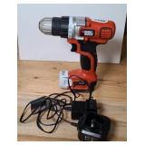BLACK & DECKER CORDLESS DRILL