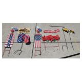 METAL YARD DECOR