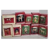 (10) HALLMARK ORNAMENTS