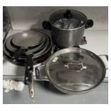 SKILLETS, POTS & PANS