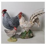 (3) CHICKENS