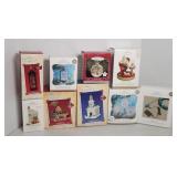 (9) HALLMARK ORNAMENTS