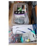 (2) SMALL TOTES OF HARDWARE