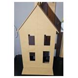 HOUSE SHADOW BOX NOT COMPLETED 29 INCH