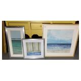 (3) SEASIDE PRINTS