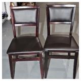 (2) FOLDING CHAIRS, COLORS DO NOT MATCH