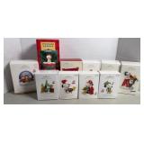 (10) PEANUTS HALLMARK ORNAMENTS