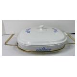 CORNING WARE COVERED CASSEROLE