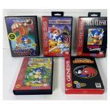 (5) SEGA GENESIS GAMES