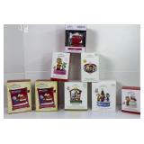 (8) HALLMARK PEANUT ORNAMENTS