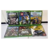 (6) XBOX ONE GAMES (SEE TITLES BELOW)